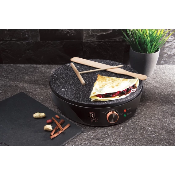 Berlinger Haus Black Rose Elektromos palacsintasütő 30 cm-es (BH-9277)