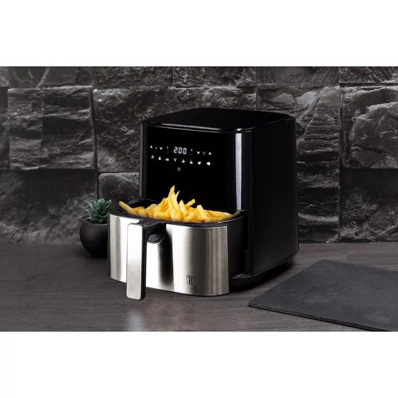 Berlinger Haus 5 l-es Forrólevegős Olaj Nélküli Fritőz LCD Kijelzővel (BH-9422)