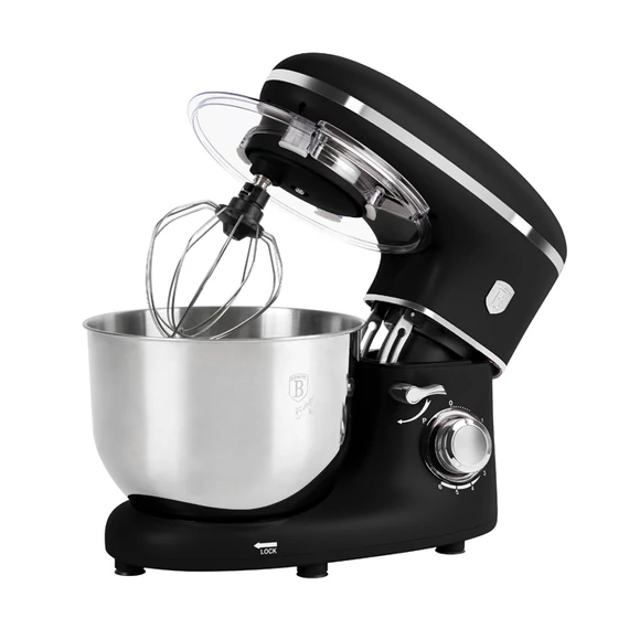 Berlinger Haus Black Silver billenőfejes robotgép 6 l-es INOX tállal 1300W (BH-9512)