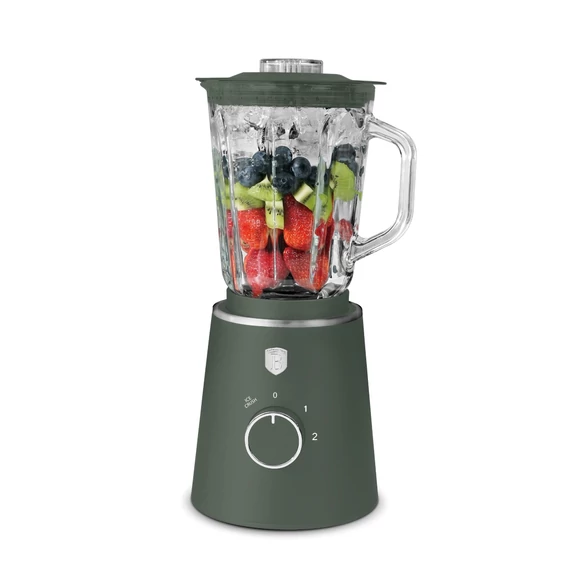 Berlinger Haus Matte Green Turmixgép 1,5 l-es edzett üveg kancsóval (BH-9823) 