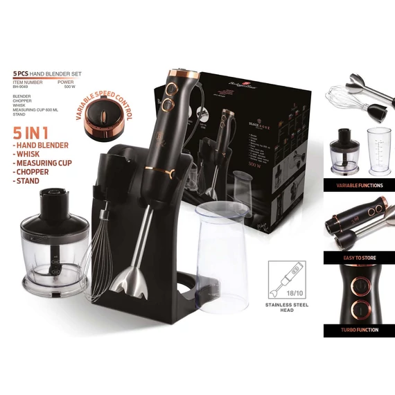 Berlinger Haus Black Rose 5 db-os Kézi Robotgép (BH-9049)