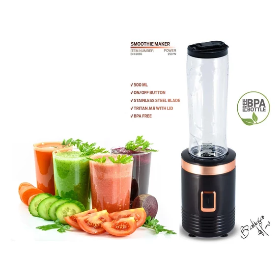 Berlinger Haus Black Rose Turmix, Smoothie készítő 2 az 1 ben (BH-9065) 