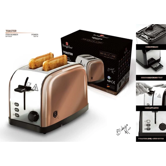 Berlinger Haus Rose Gold Kenyérpirító (BH-9390)