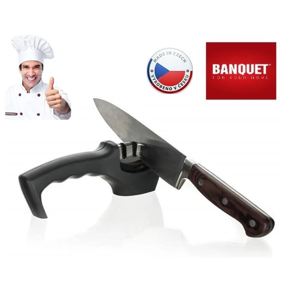 Banquet ALIVIO 3 Fokozatú Késélező (BQ-25021501) 