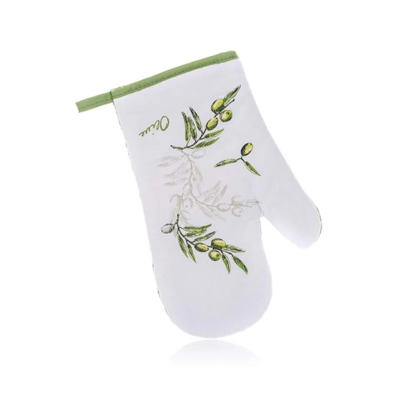 Edényfogó Kesztyű olíva mintás (BQ 100011027OLIV) 