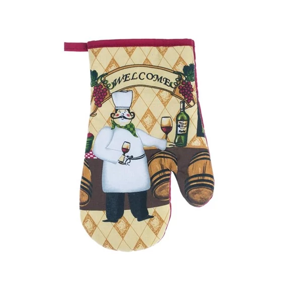 Edényfogó Kesztyű szakács mintás (BQ 10001300) 