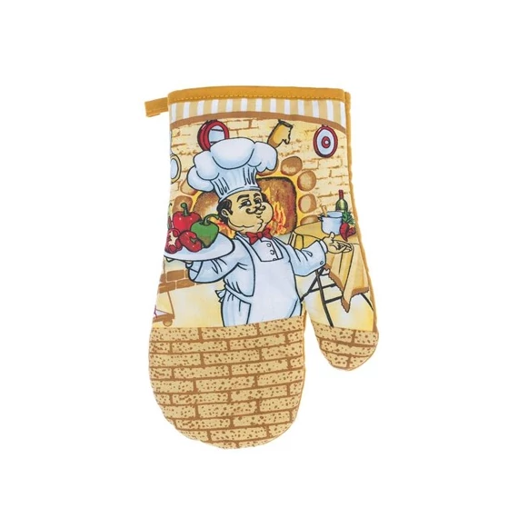 Edényfogó Kesztyű szakács mintás (BQ 10001302) 
