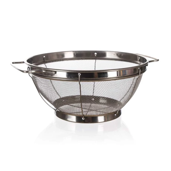 Banquet Akcent INOX Tésztaszűrő-Gyümölcsmosó Szita (BQ-28500971)