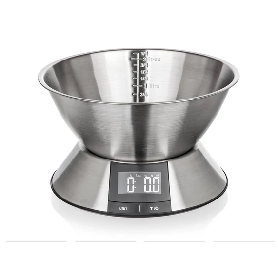 Banquet SILVER Digitális Konyhai Mérleg (BQ-28701231) 