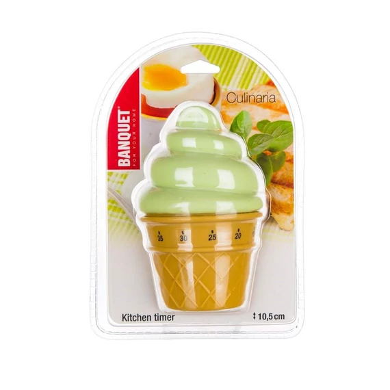 Banquet Konyhai időzítő óra fagylalt alakú (BQ 28721021)