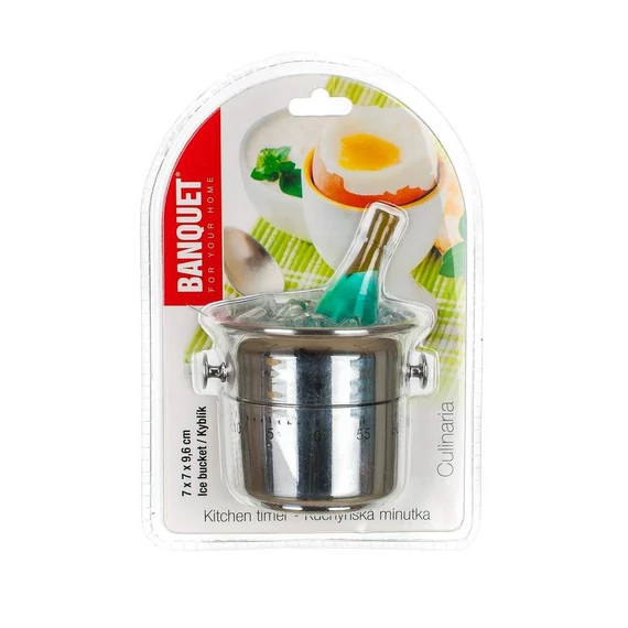 Banquet Konyhai időzítő óra jégvödör alakú (BQ 28MT602)