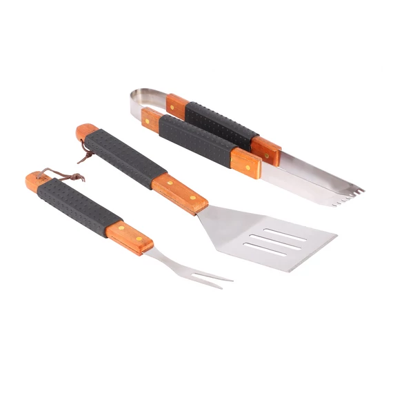 Blaumann 3 db-os rozsdamentes BBQ grillező készlet (BL-3113)