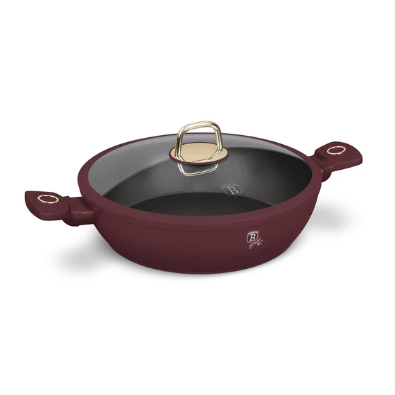 Berlinger Haus Leonardo TitánPro bevonatú Lábas fedővel 30 cm-es (BH-8039) 