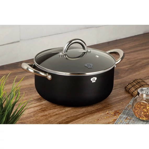 Blaumann Platinum Lábas fedővel 24 cm-es (BL-3395) 