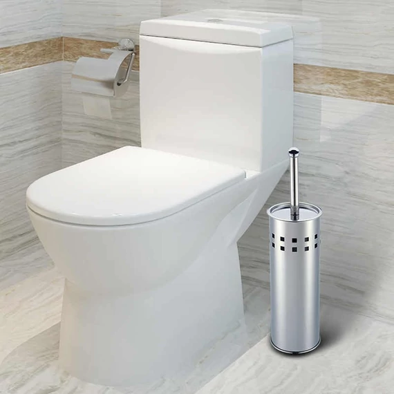  Rozsdamentes WC Kefe Happy Home (RS-1154) 