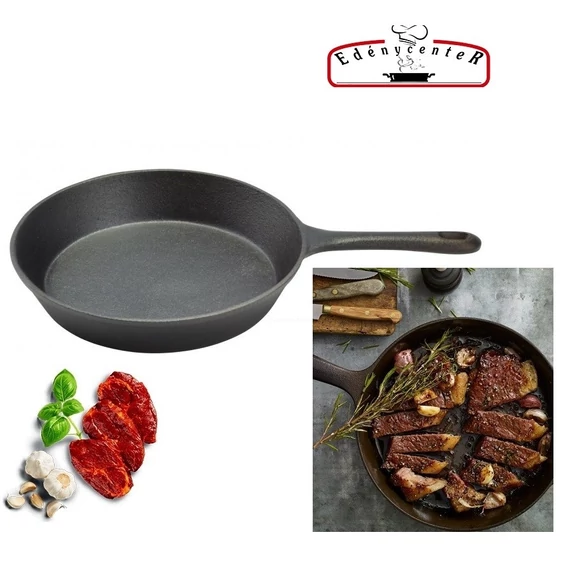 Öntöttvas Serpenyő 26 cm-es (12513)