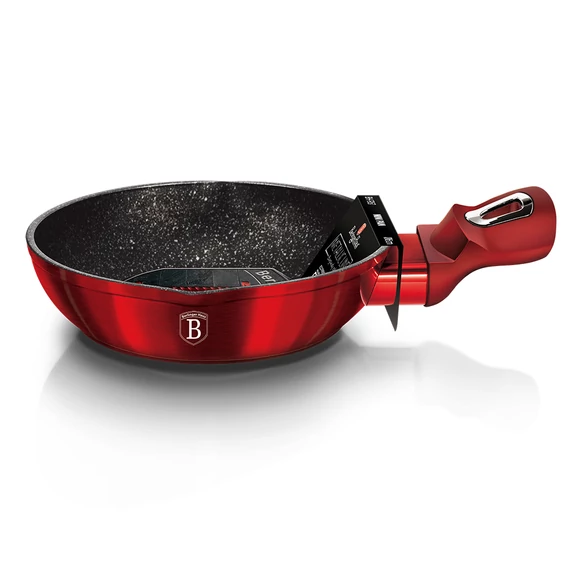 Berlinger Haus Burgundy Márvány bevonatú MINI Serpenyő 16 cm-es (BH-1967)