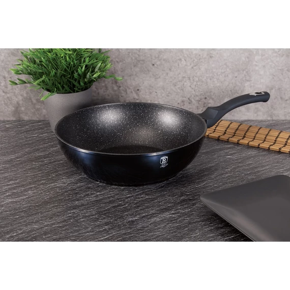 Berlinger Haus  Metallic Line Aquamarine Wok 28 cm-es (BH-1875) 