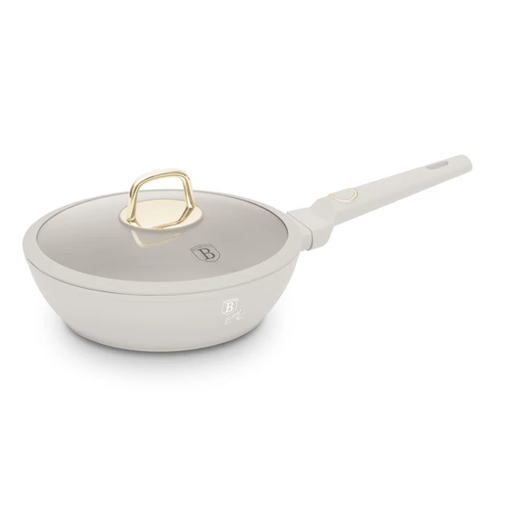 Berlinger Haus Sahara TitánPro bevonatú Mély Serpenyő Fedővel 24 cm-es (BH-8062) 