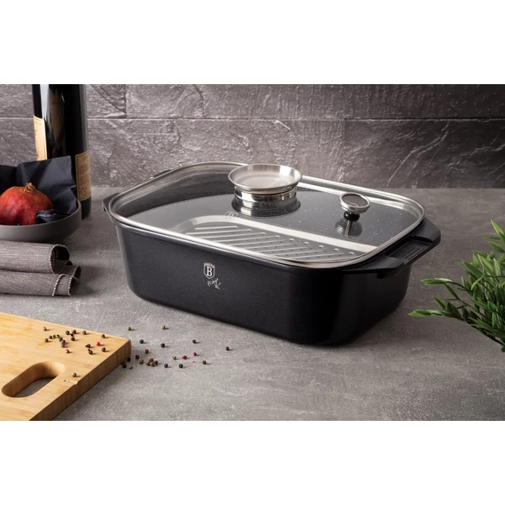 Berlinger Haus Extra Nagy Pecsenye-, Kacsasütő aroma gombbal (BH-1440)