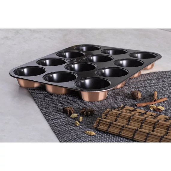 Berlinger Haus Rose Gold muffinsütő -12 db-os (BH-8671)