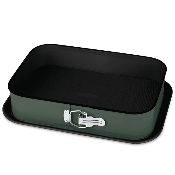 Berlinger Haus Matte Green Szögletes kapcsos tortaforma TitánPro bevonat (BH-7942)
