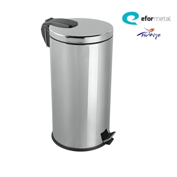 Efor Metal INOX Pedálos Szemetes (EF4)