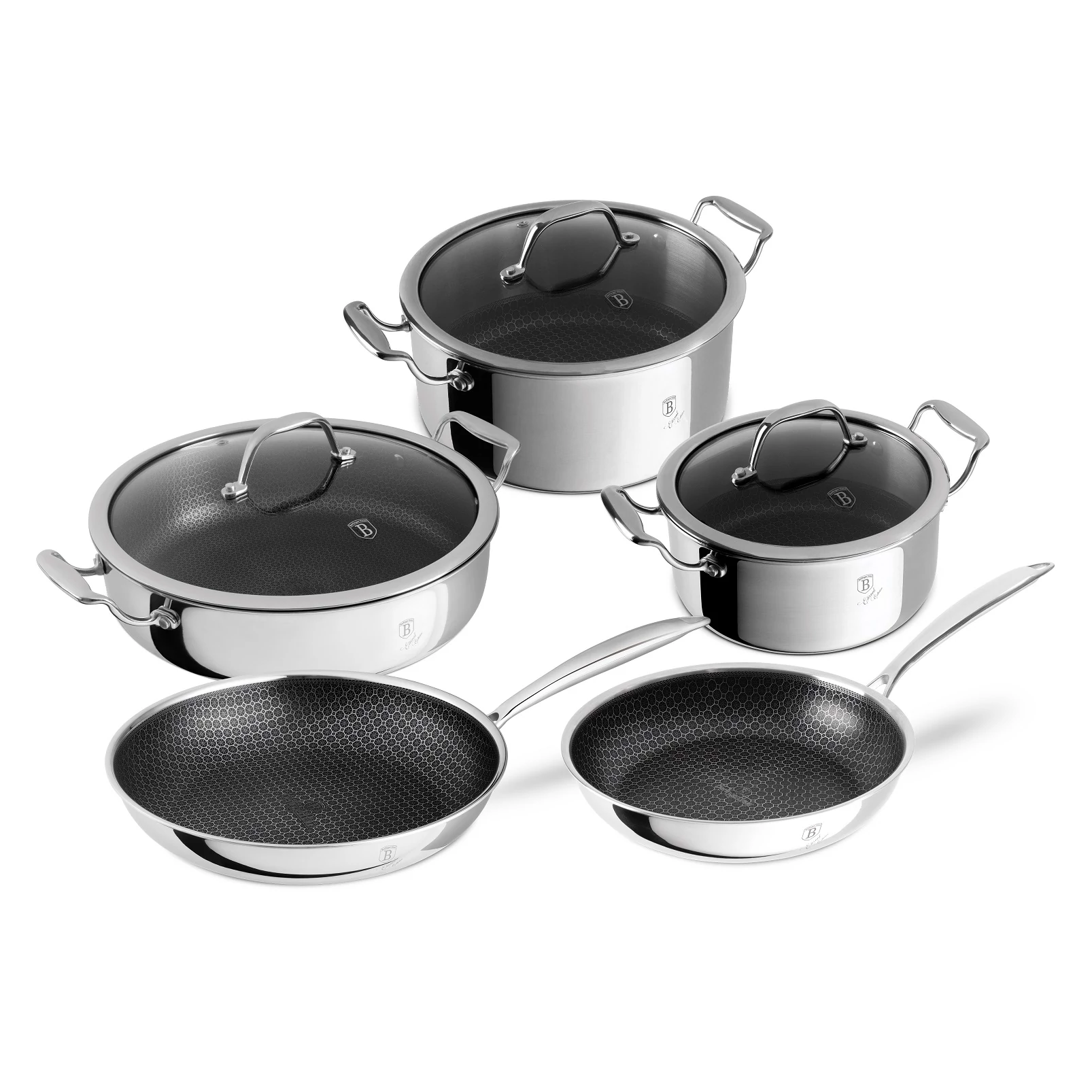 Berlinger Haus Eternal® 8 részes  INOX Edénykészlet (BH-8518)