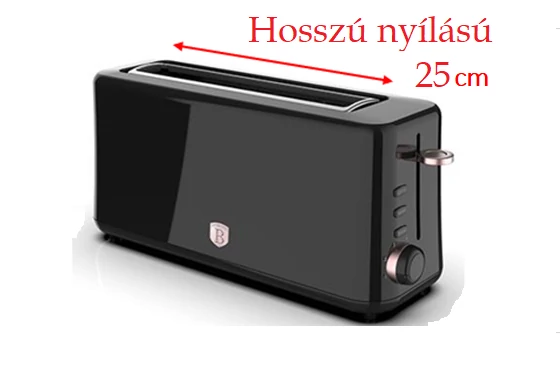 Berlinger Haus Black Rose Hosszú nyílású Kenyérpirító (BH-9685)