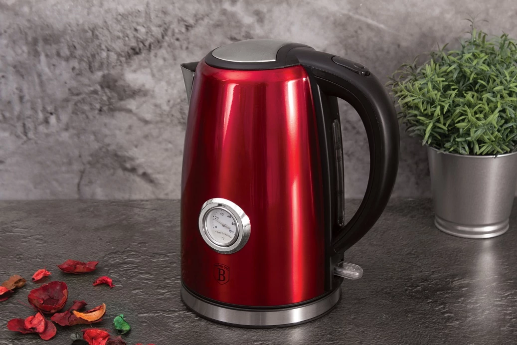  Berlinger Haus Burgundy 1,7 l-es Elektromos Vízforraló Hőfokjelzővel (BH-9068)