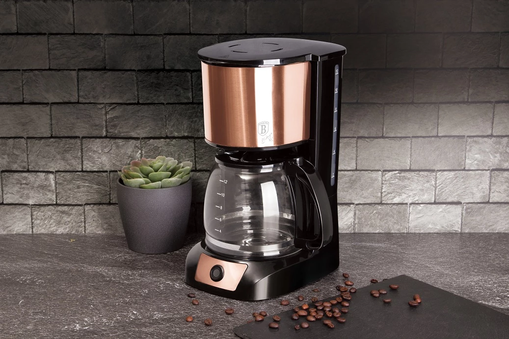 Berlinger Haus Rose Gold Filteres Kávé-Teafőző (BH-9157)