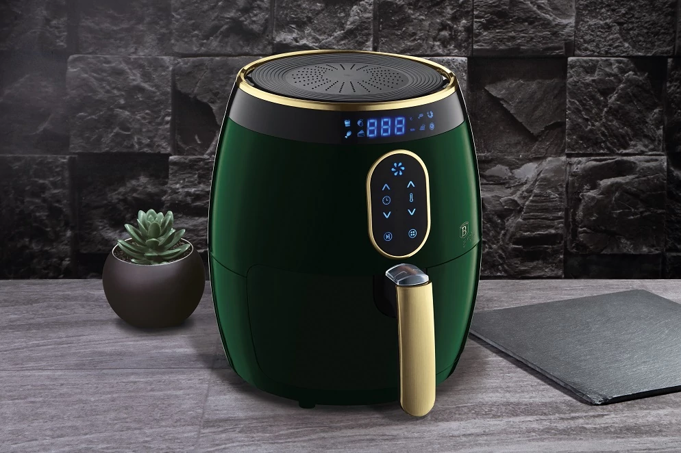 Berlinger Haus Forrólevegős Olaj Nélküli Fritőz LCD Kijelzővel (BH-9167)