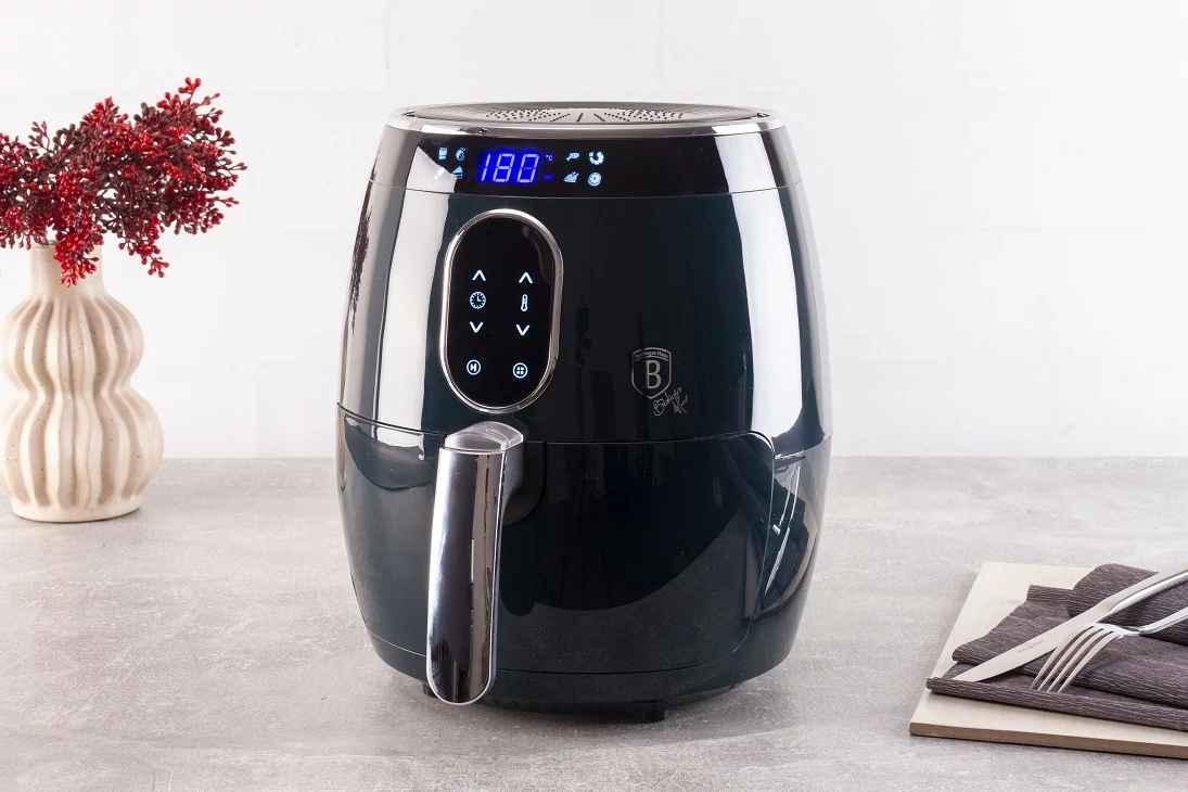 Berlinger Haus Forrólevegős Olaj Nélküli Fritőz LCD Kijelzővel (BH-9175)