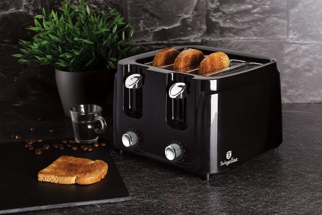 Berlinger Haus Black Silver 4 Szeletes Kenyérpirító (BH-9241)