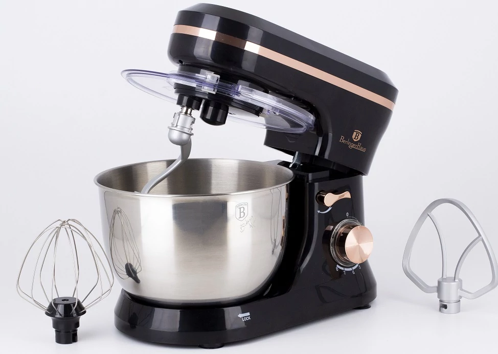 Berlinger Haus Black Rose billenőfejes robotgép 4,5 l-es INOX tállal 1000 W (BH-9458)