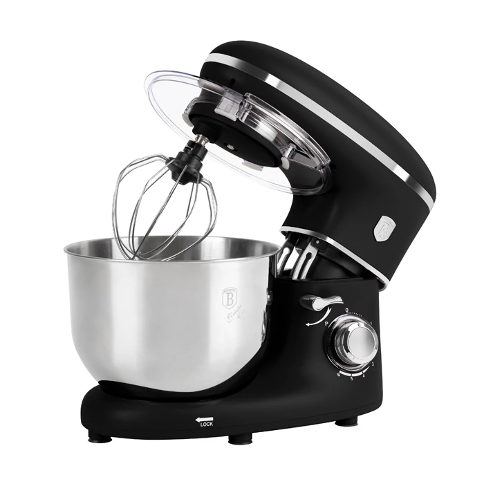 Berlinger Haus Black Silver billenőfejes robotgép 6 l-es INOX tállal 1300W (BH-9512)