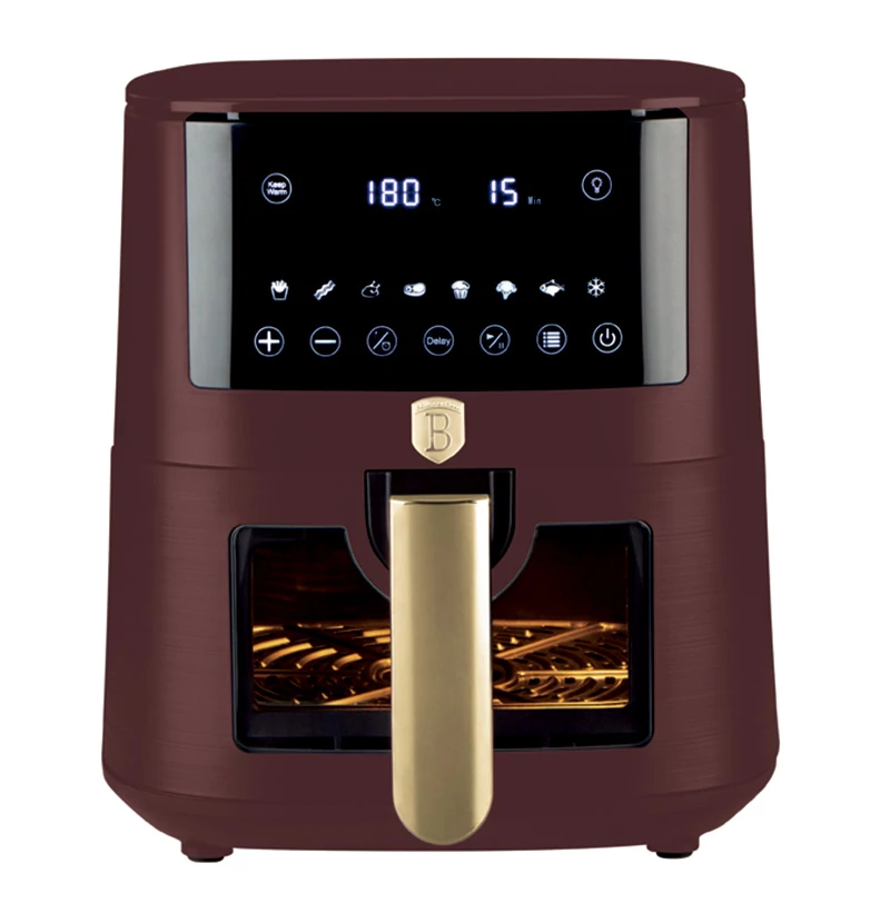 Berlinger Haus Leonardo 8 l-es Forrólevegős Sütő LCD Kijelzővel (BH-9606)