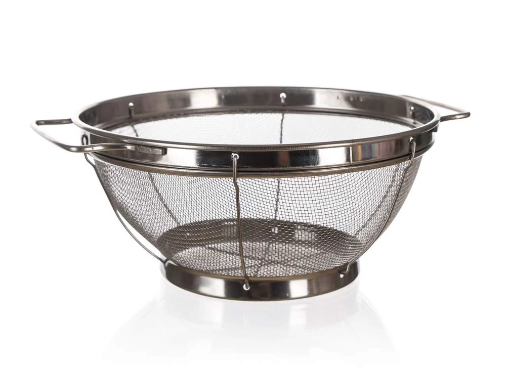 Banquet Akcent INOX Tésztaszűrő-Gyümölcsmosó Szita (BQ-28500971)
