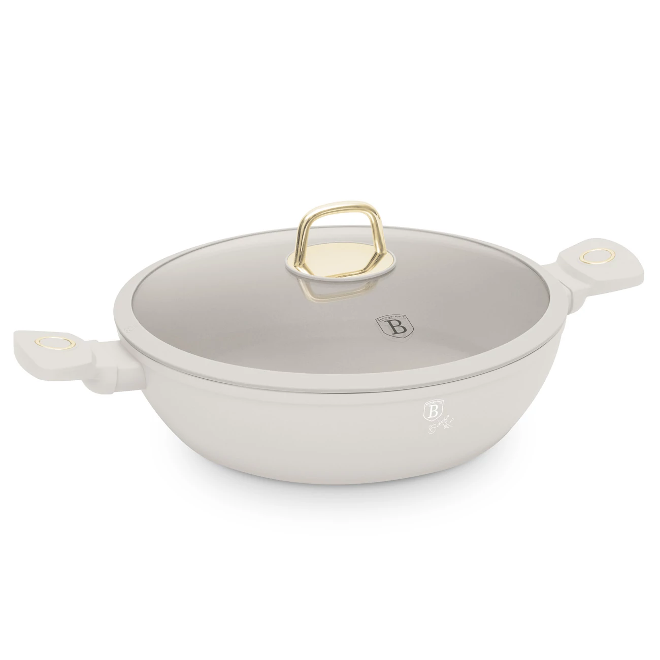 Berlinger Haus Sahara TitánPro bevonatú Lábas fedővel 28 cm-es (BH-8068) 