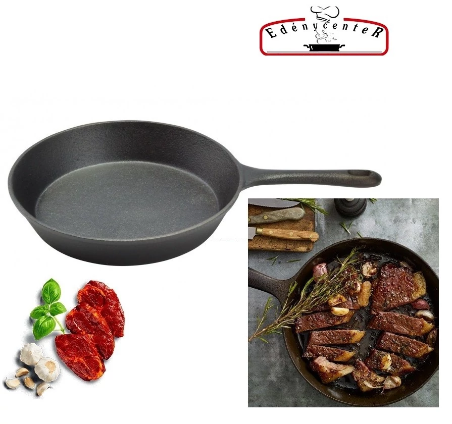 Öntöttvas Serpenyő 26 cm-es (12513)