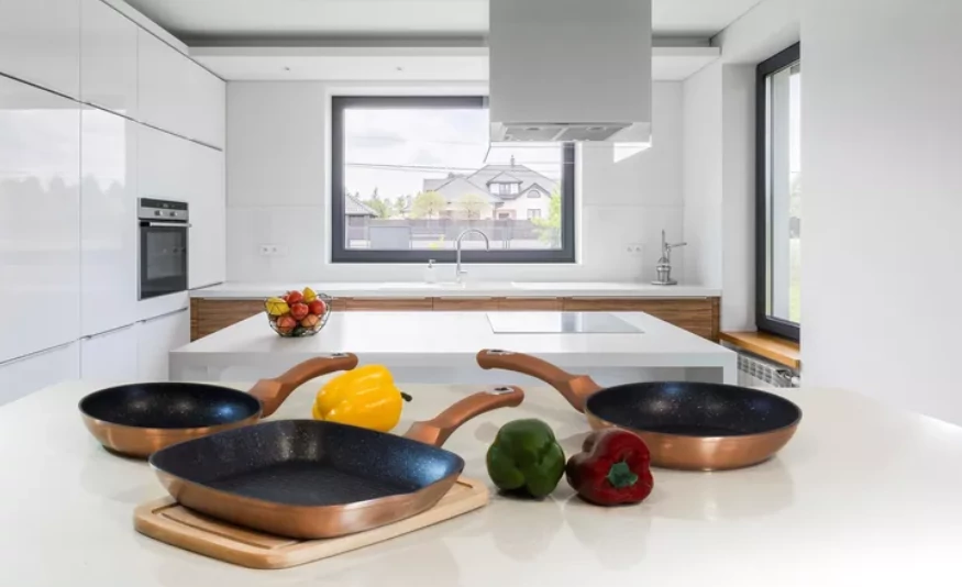 Berlinger Haus Rose Gold Indukciós 3 részes serpenyő szett (BH-1279)