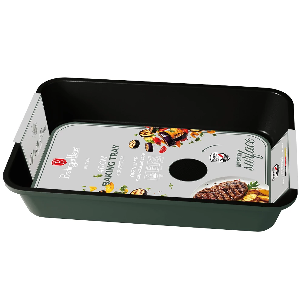 Berlinger Haus Matte Green Tepsi TitánPro bevonat (BH-7902)